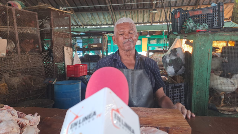 Crisis Mercado Modelo Santo Domingo 2026. • Palabras Clave Secundarias: Precio del pollo RD hoy, inflación República Dominicana mayo 2026, falta de circulante mercado mella, NoticiasEnlineaRD reportaje.