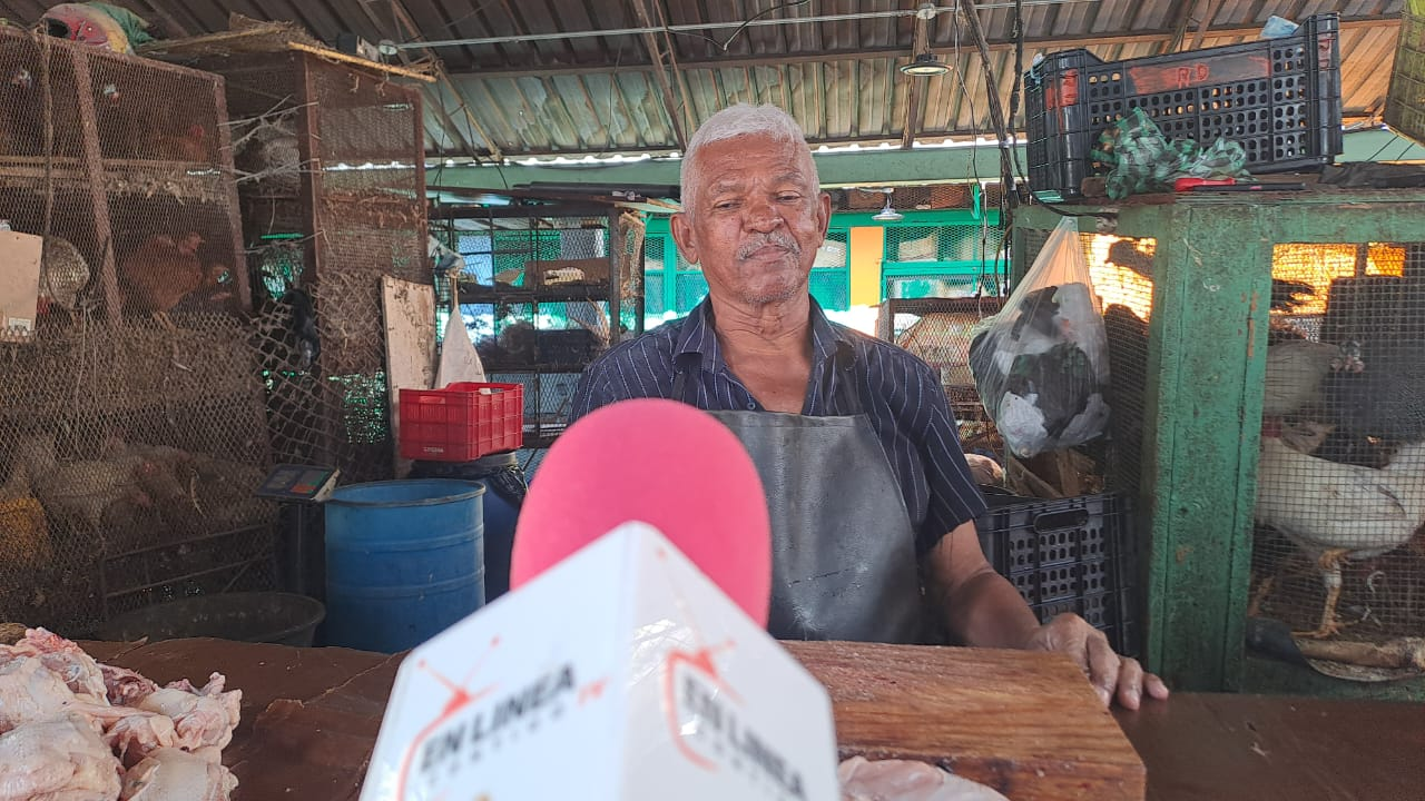 Crisis Mercado Modelo Santo Domingo 2026. • Palabras Clave Secundarias: Precio del pollo RD hoy, inflación República Dominicana mayo 2026, falta de circulante mercado mella, NoticiasEnlineaRD reportaje.