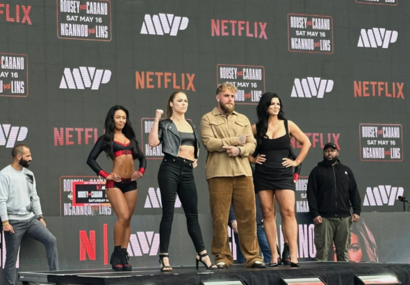 Ronda Rousey y Gina Carano detienen la báscula y sellan su regreso histórico a las MMA por Netflix