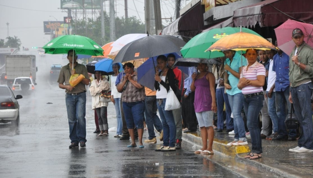 Alerta meteorológica: INDOMET advierte fuertes lluvias por vaguada