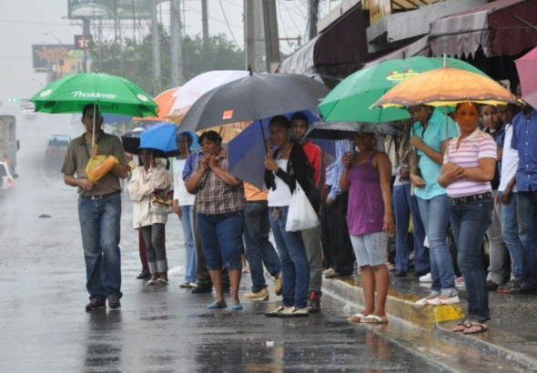 Alerta meteorológica: INDOMET advierte fuertes lluvias por vaguada