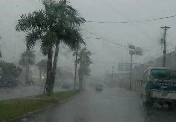 Aguaceros y tormentas eléctricas RD, temperaturas calurosas Santo Domingo, vaguada República Dominicana 2026, NoticiasEnlineaRD.