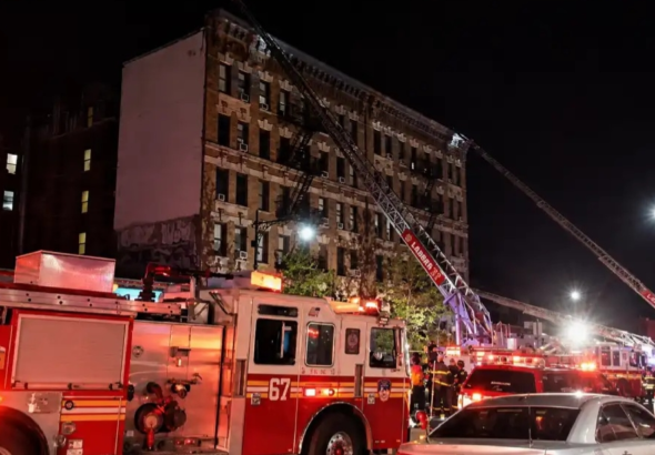 Consulado dominicano Nueva York asistencia incendio Manhattan