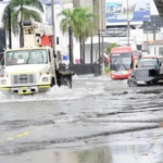 • INDOMET, alerta meteorológica, vaguada República Dominicana, aviso de inundaciones, lluvias hoy Santo Domingo.