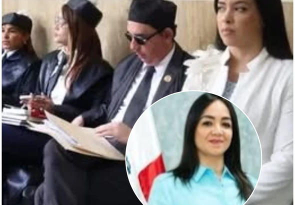Composición visual que muestra del lado izquierdo a Ingrid Jorge en un video de redes sociales y del lado derecho a la ministra de Interior y Policía, Faride Raful, ofreciendo declaraciones