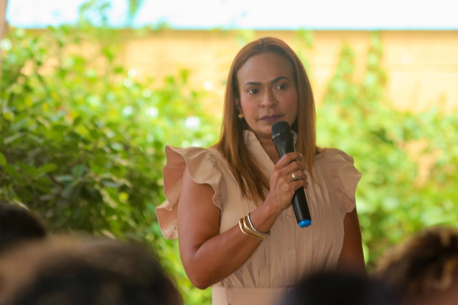 Adhamilka Espinal advierte que el acceso al centro educativo no garantiza seguridad ni condiciones dignas para estudiantes y docentes.