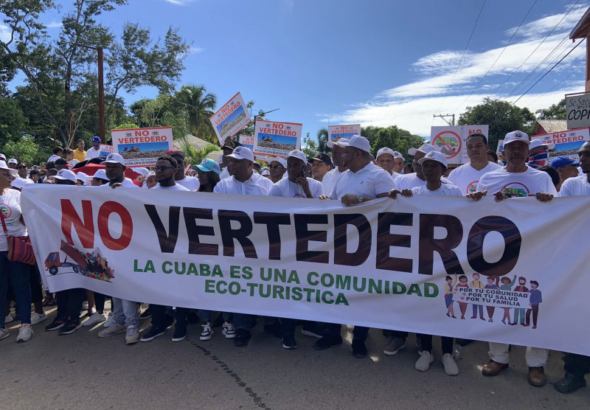 "Guerra por el agua en La Cuaba: Comunidad rechaza planta de residuos y denuncia falta de estudios ambientales"