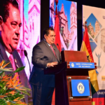 Jhon Richard Paniagua Feliz juramentado en la Comisión de Asuntos Americanos de la UINL.