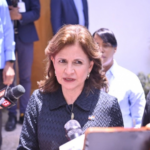 Vicepresidenta Raquel Pena reconoce en Santiago las fallas de los protocolos estatales frente a los feminicidios en la Republica Dominicana.