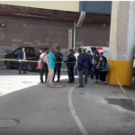 Fachada externa del centro comercial Plaza Central en el Distrito Nacional donde la Policia Nacional investiga la muerte de un hombre.