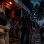 Autoridades de la Procuraduria Especializada contra la Trata de Personas realizan allanamientos contra la explotacion sexual en Cabarete Puerto Plata.