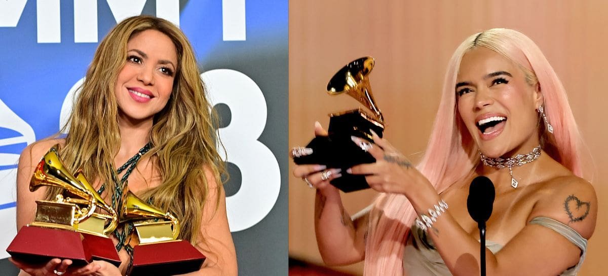 Shakira Karol G tendencias globales musica streaming 2026