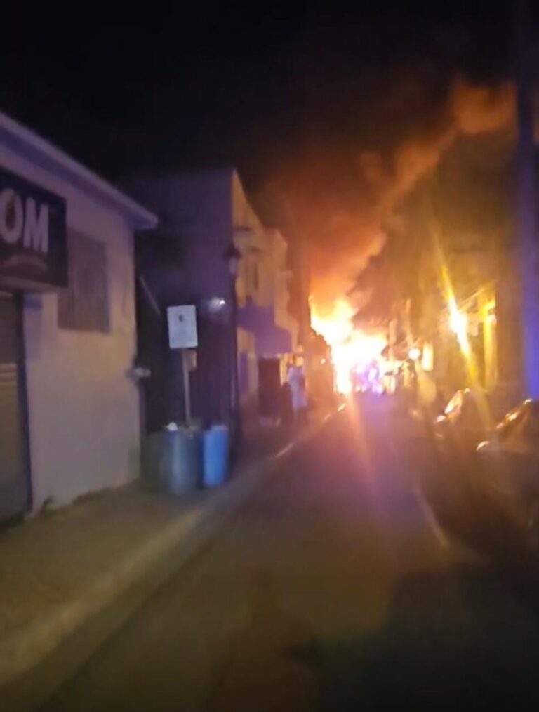 Voraz incendio destruye histórica vivienda victoriana en el centro de Santiago