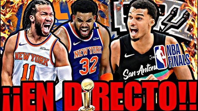 Los Knicks van por el cierre: Nueva York busca su primer título NBA ante unos Spurs que pelean por sobrevivir en las Finales 2026