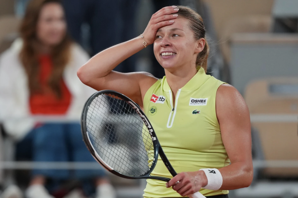 Maja Chwalinska final Roland Garros.