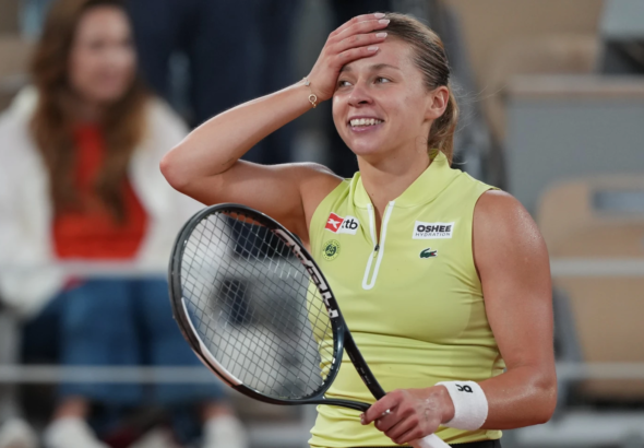 Maja Chwalinska final Roland Garros.