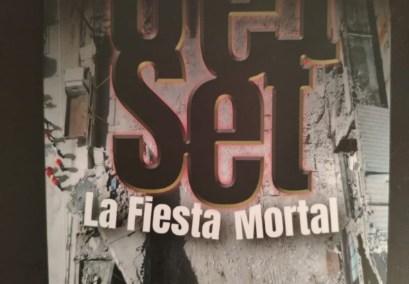 La portada del libro Jet Set La Fiesta Mortal del periodista Diógenes Pina ingresa al catálogo de Amazon para Noticias en Línea RD.