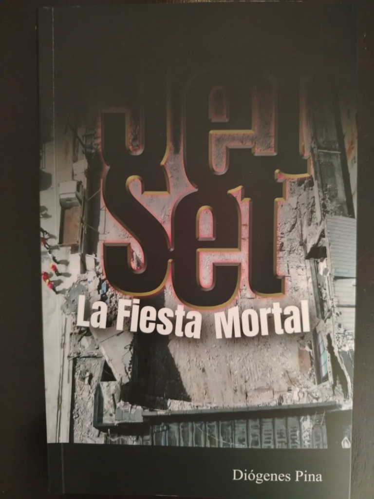 La portada del libro Jet Set La Fiesta Mortal del periodista Diógenes Pina ingresa al catálogo de Amazon para Noticias en Línea RD.