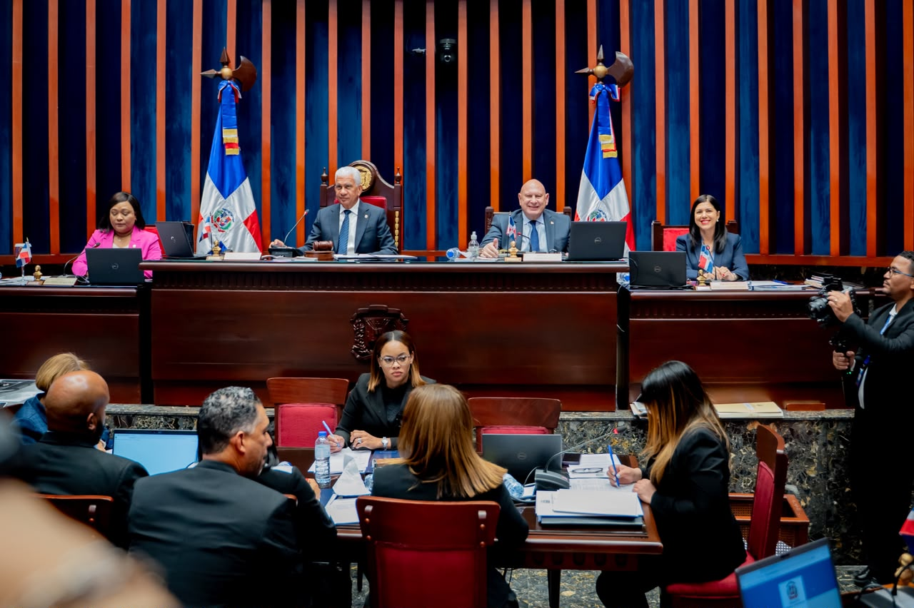 Sesion ordinaria en el hemiciclo donde el Senado impulsa creacion del INDOCASABE y aprueba leyes culturales para Noticias en Línea RD.