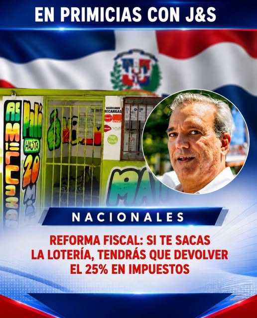 ¡Atención apostadores! Si la suerte te acompaña con un premio grande en la lotería, el Estado dominicano se quedará con una parte.