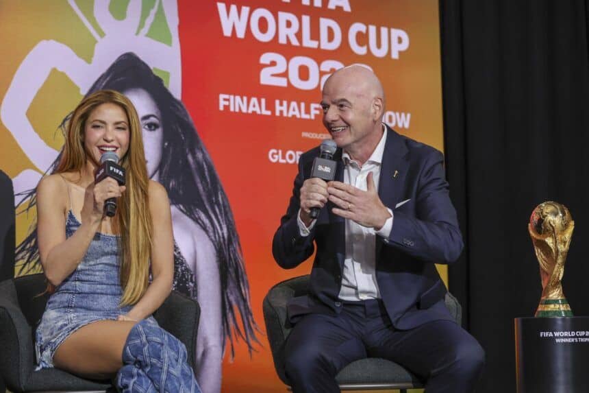 Shakira liderará la inauguración del Mundial 2026 en el Estadio Azteca junto a Burna Boy, J Balvin y Alejandro Fernández