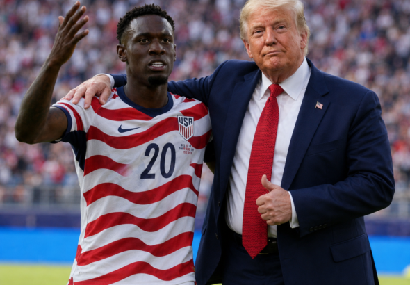 Trump confirma que pidió a la FIFA revisar la tarjeta roja de Balogun antes del duelo ante Bélgica en el Mundial 2026