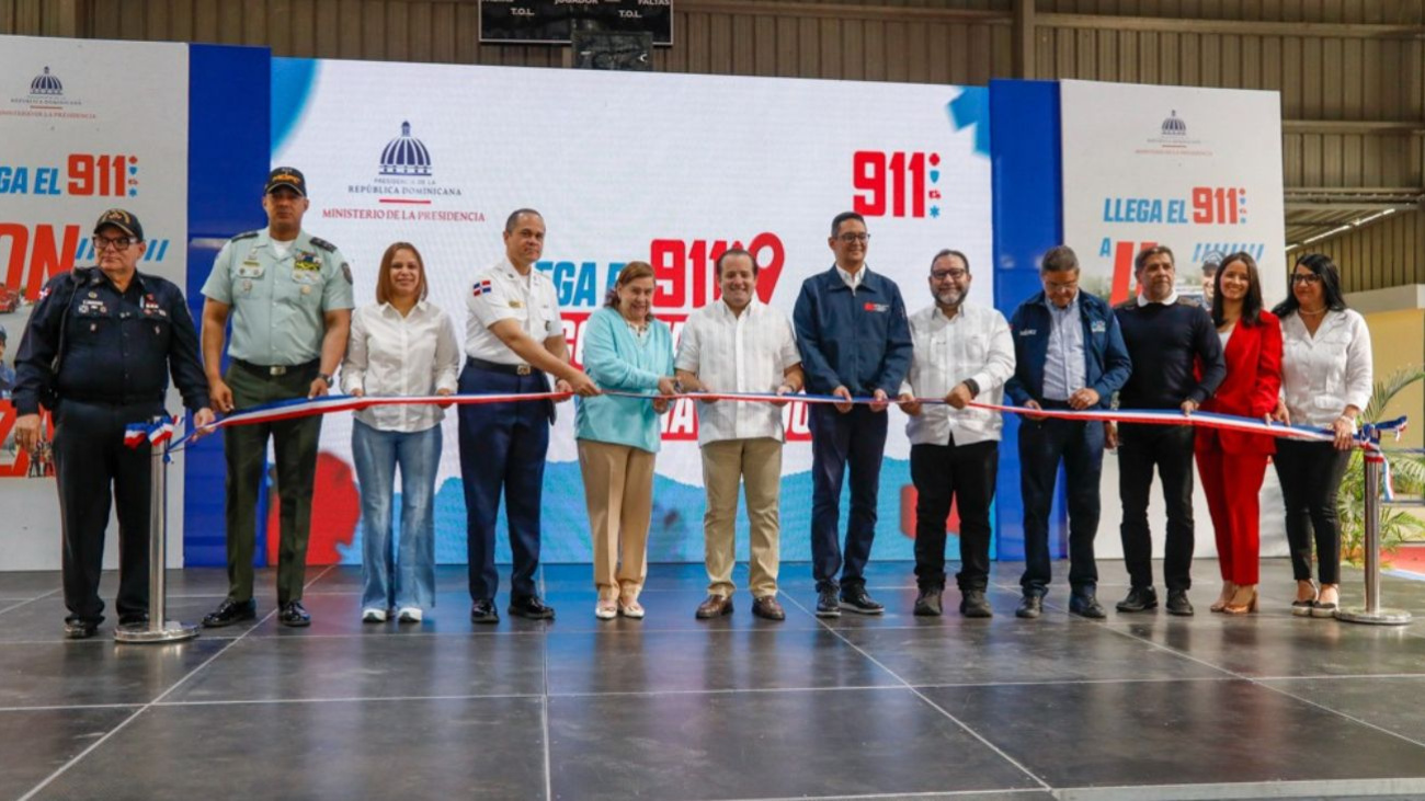 Gobierno amplía el Sistema 911 con su llegada a Montecristi y eleva la cobertura nacional al 94.6 %