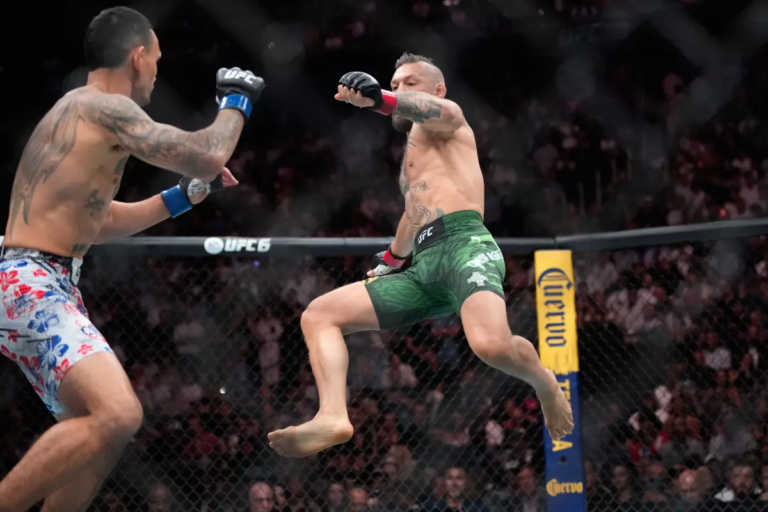 Conor McGregor se lesiona en 69 segundos y pierde ante Holloway