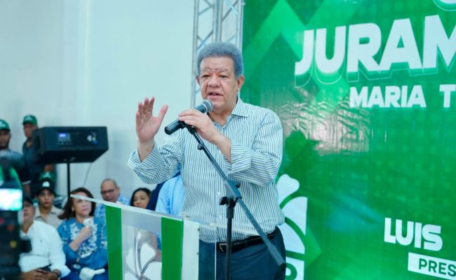 Leonel Fernández en Nagua: Rechazo al PRM crece por penurias
