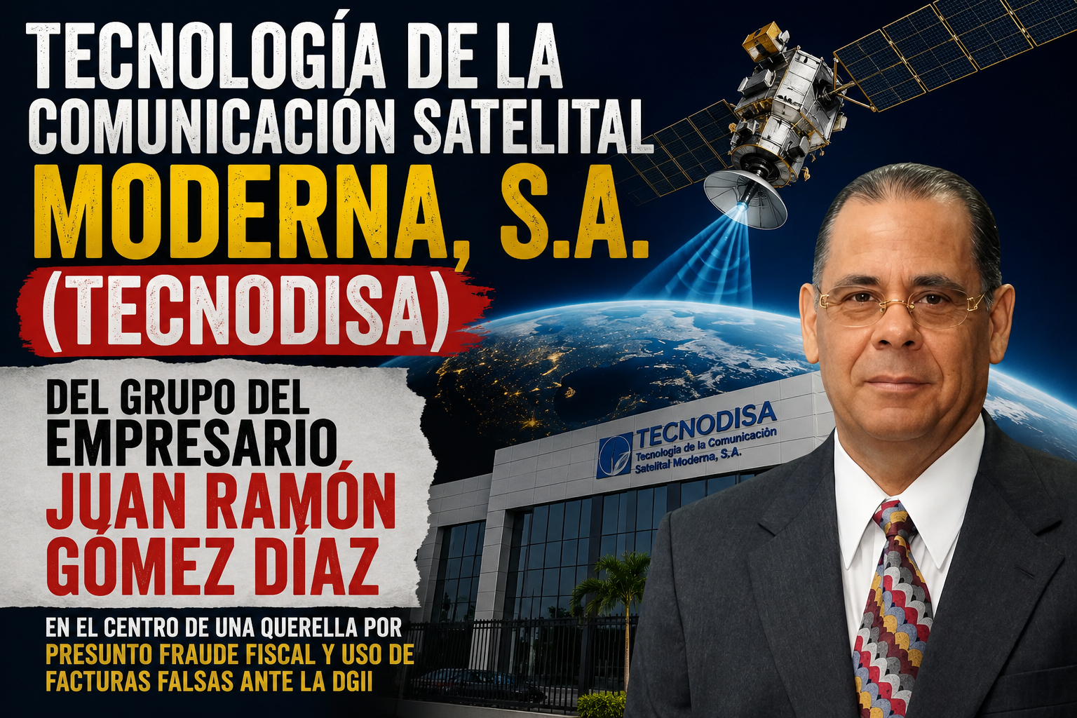 Nilson Abreu revela querella contra Tecnodisa por presunto fraude fiscal