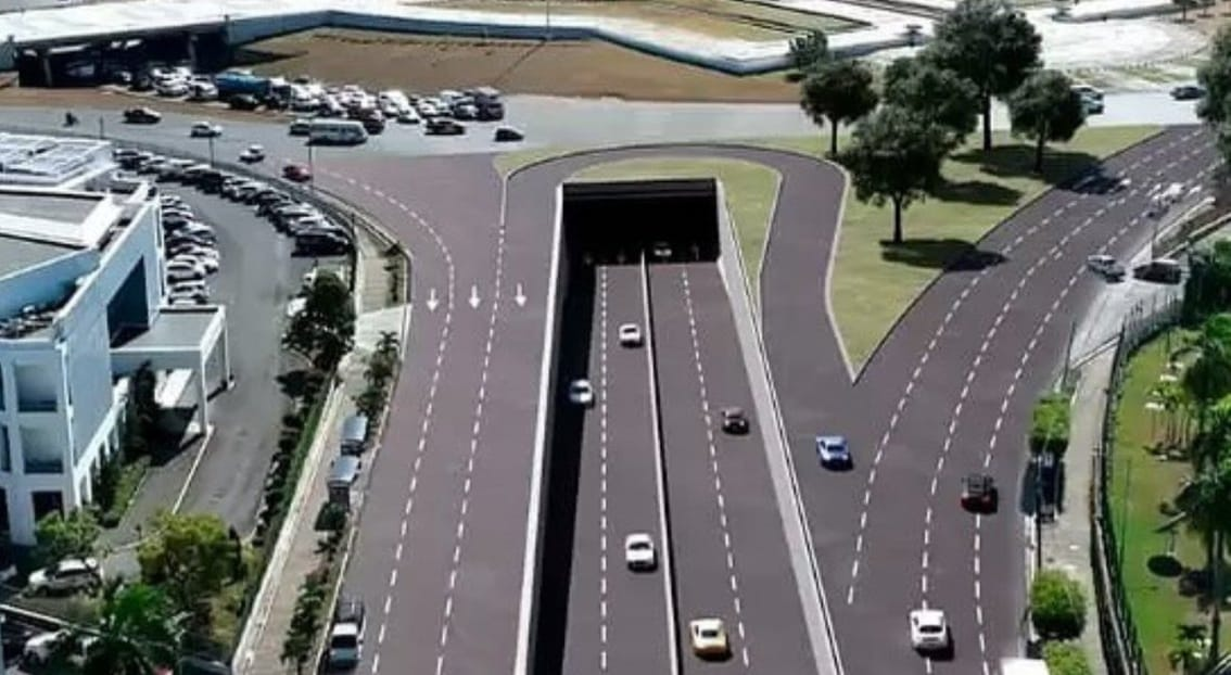 El túnel de la Plaza de la Bandera será inaugurado este fin de semana