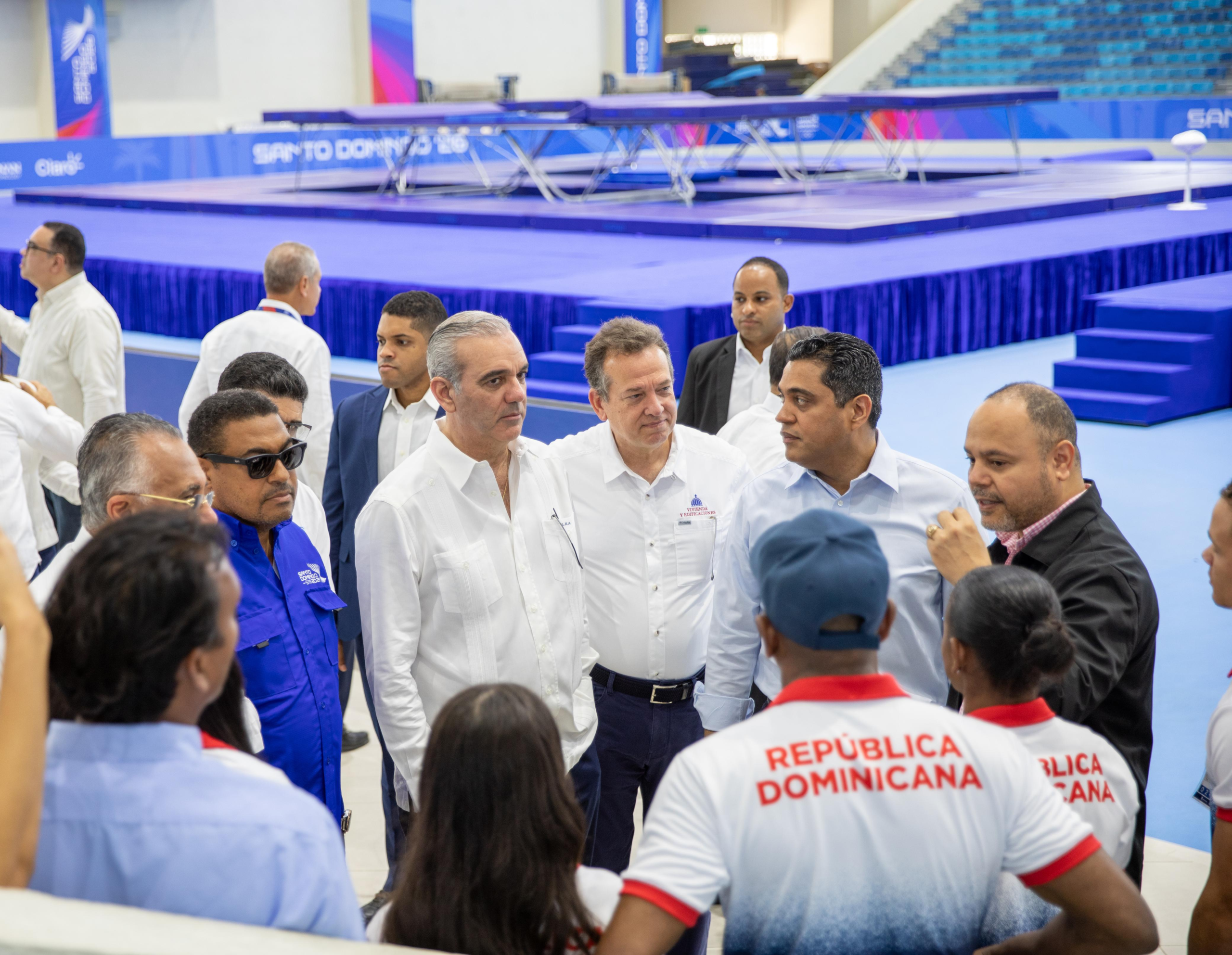 Abinader supervisa el Parque del Este para Juegos 2026
