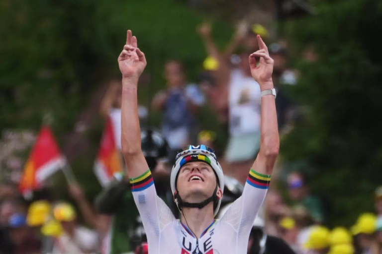 Pogačar gana etapa 6 del Tour de Francia y es nuevo líder