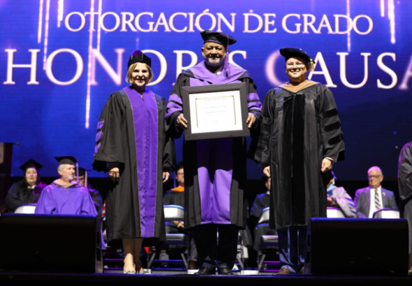 Distinción internacional: Roberto Fulcar es investido Doctor Honoris Causa en Puerto Rico.