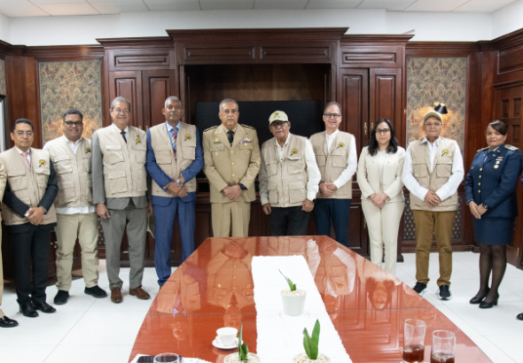 Reunión del Observatorio de Políticas Migratorias con el director general de Migración, Luis Rafael Lee Ballester.