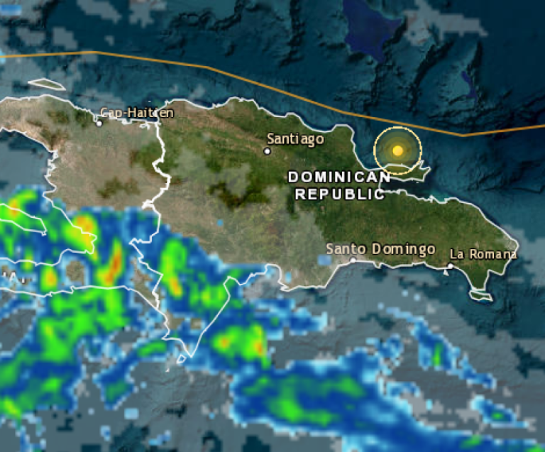 Susto en el Gran Santo Domingo: Un temblor de magnitud 4.6 sacude el noreste del país