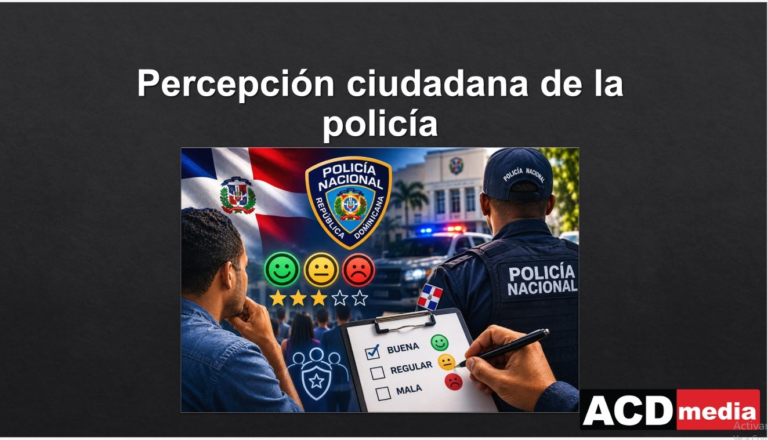 encuesta acd media: 70.1 % de los dominicanos tiene percepción negativa de la policía