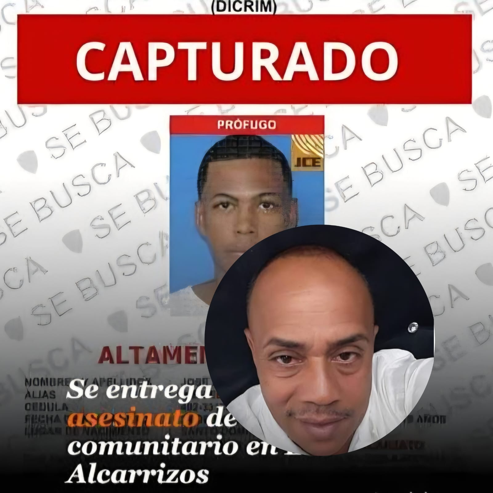 Cae el cerco en Los Alcarrizos: Se entrega alias "Iker El Rabioso", pieza clave en el asesinato del dirigente José Frank Valerio