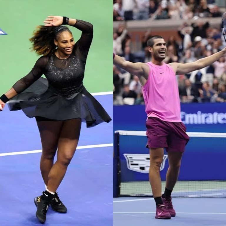 Serena Williams y Carlos Alcaraz harán dupla en el US Open 2026