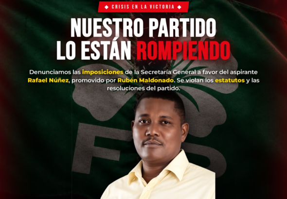 🚨 “Un volcán a punto de estallar”: Dirigencia de la Fuerza del Pueblo en La Victoria denuncia graves imposiciones y violación de estatutos
