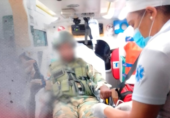 Militante herido de un machetazo por haitiano ilegal durante operativo en Valverde