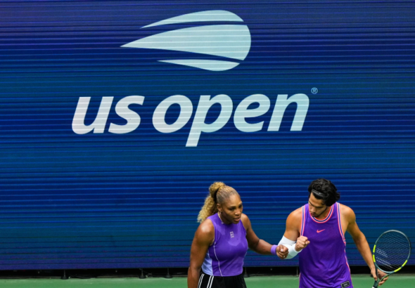 Serena Williams y Carlos Alcaraz eliminados en dobles mixtos del US Open