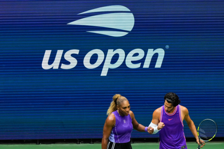 Serena Williams y Carlos Alcaraz eliminados en dobles mixtos del US Open