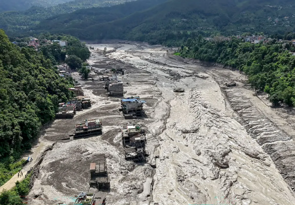 Catástrofe en Asia: Inundación en la frontera entre Nepal y China deja 160 muertos y 700 desaparecidos