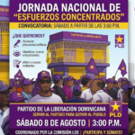 PLD realiza jornada nacional de "Esfuerzos Concentrados" este sábado