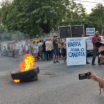 Protestan en SFM por falta de agua y colapso de cloacas en La Javiela