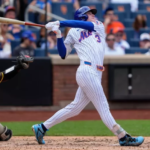 Carson Benge jonrón de dos carreras Mets de Nueva York ante Padres de San Diego.