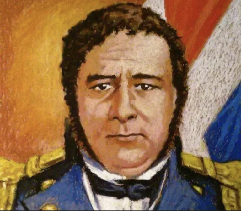 Fachada del Panteón Nacional en Santo Domingo, lugar donde reposan los restos de Pedro Santana.
