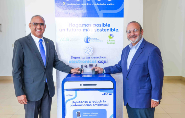 Revolución ecológica en Santiago: Altice y el sector empresarial del Cibao lanzan plan masivo de reciclaje tecnológico.