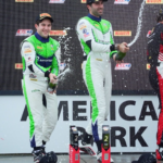 ¡Hazaña bajo el agua! El dominicano Jimmy Llibre conquista un épico segundo lugar en el peligroso circuito de Road America